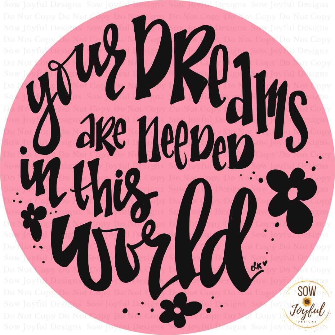 Dreams • Thermal Printed Stickers 2”, Set of 50