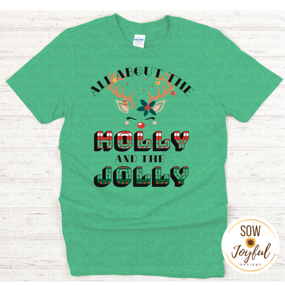 Holly and the Jolly •Completed Tee•