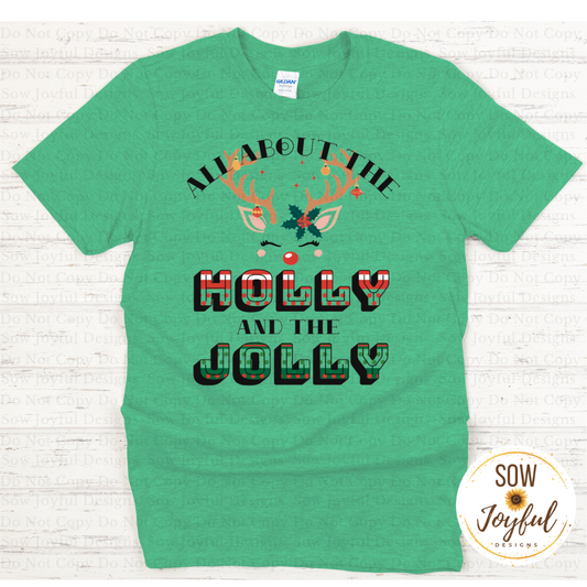 Holly and the Jolly •Completed Tee•