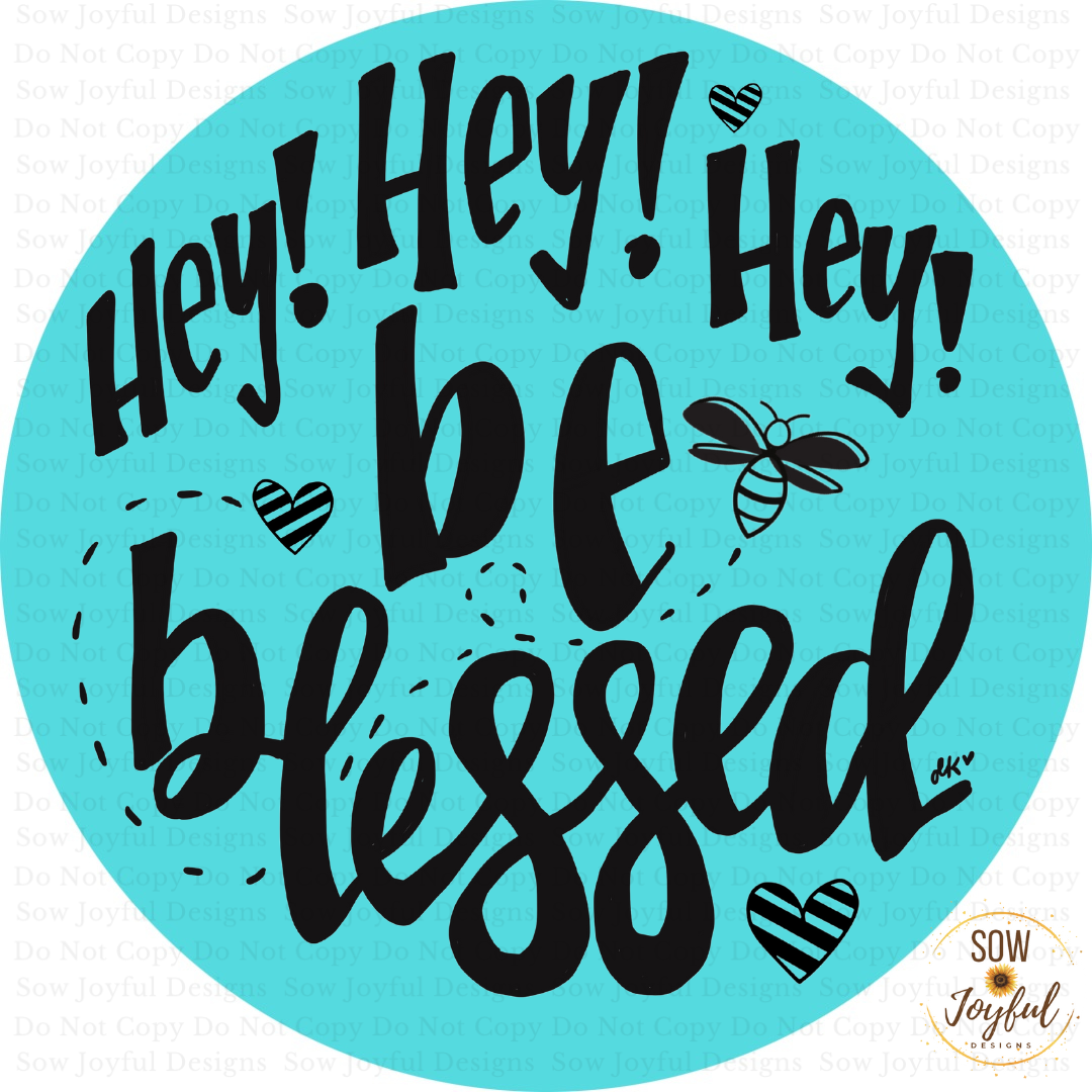 Be Blessed • Thermal Printed Stickers 2”, Set of 50