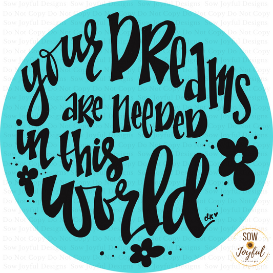 Dreams • Thermal Printed Stickers 2”, Set of 50