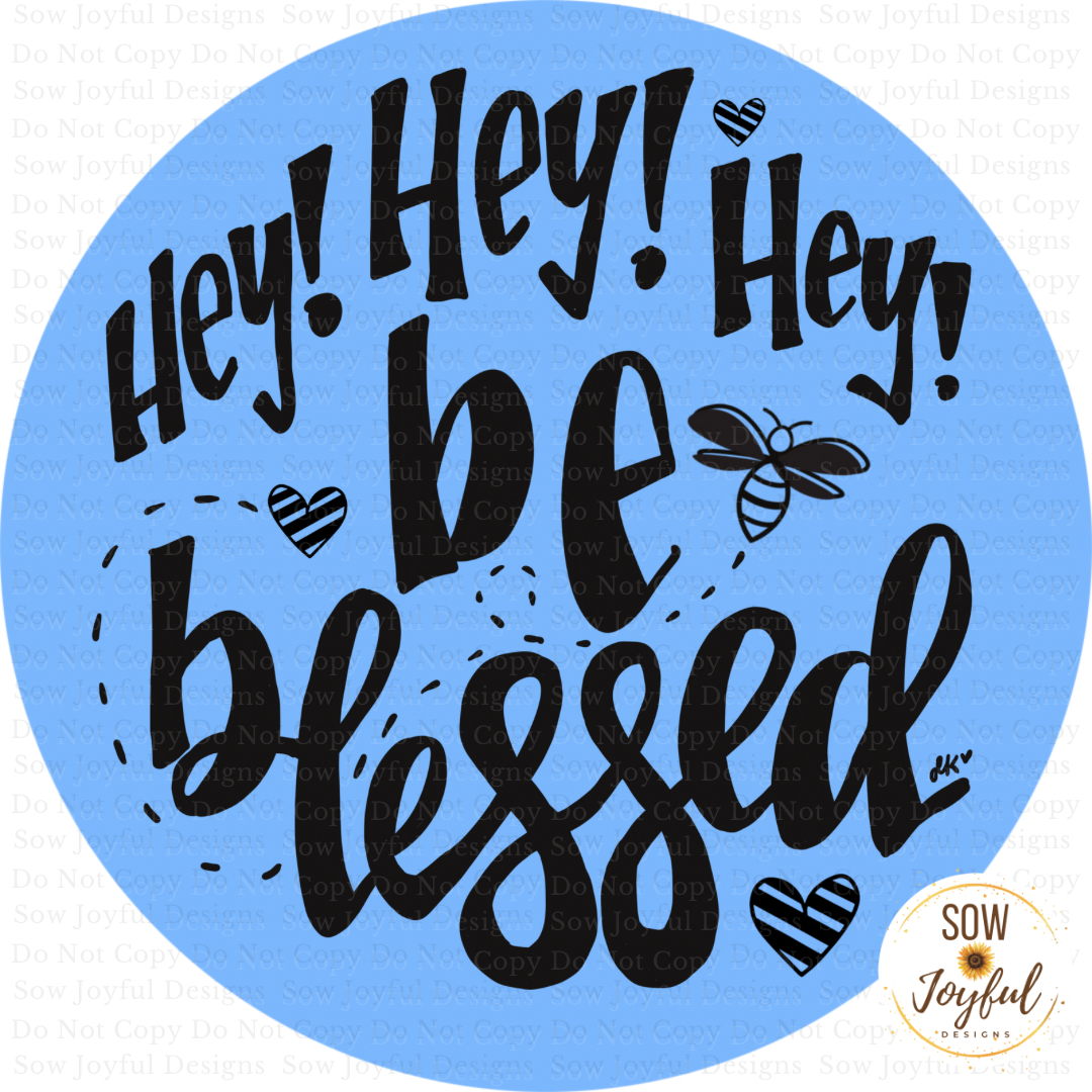 Be Blessed • Thermal Printed Stickers 2”, Set of 50